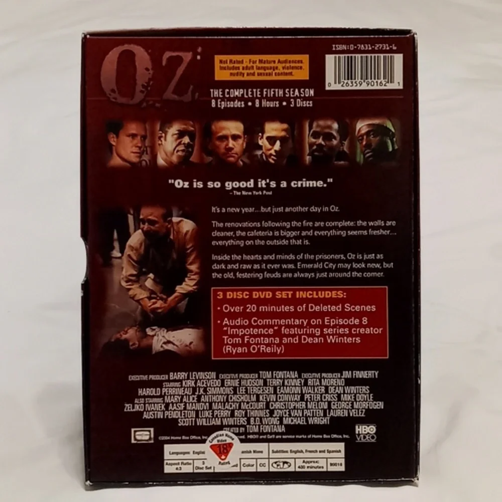 OZ DVD Complete Set Seasons 1-6 - Picture 13 of 16